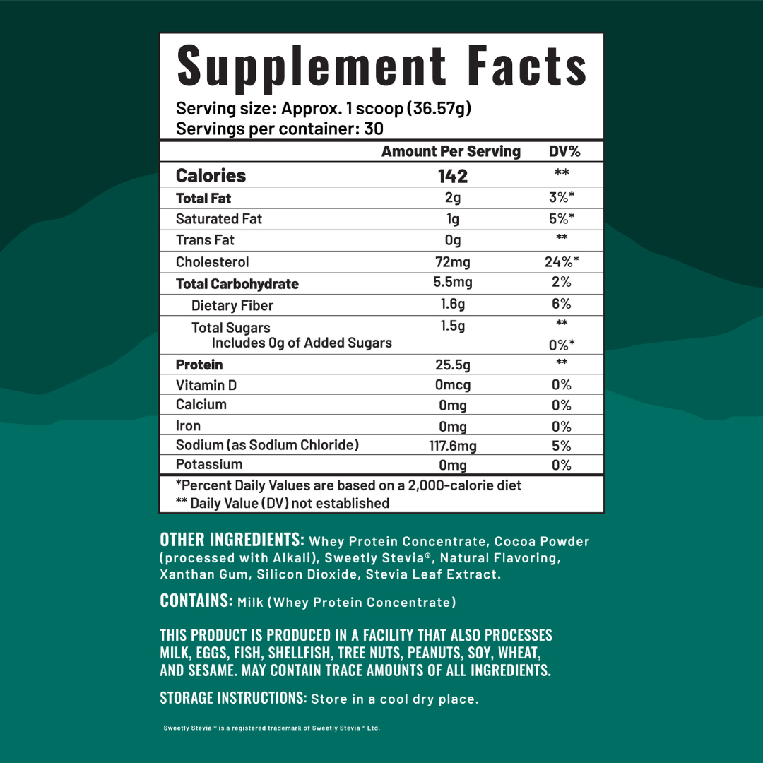 Rebuild: Grass-Fed Whey Protein